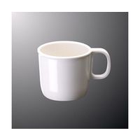 国際化工 マグカップ 大 ホワイト 542MF-IW 1個 64-7784-58（直送品）