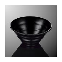 国際化工 切立麺鉢 大 黒 A 87-B 1個 64-7759-61（直送品）