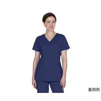 Krazy Kat Sportswear PURPLE LABEL スクラブトップス JILL LL相当 ネイビー 2320-L-Na 1枚（直送品）