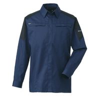 日新被服 長袖シャツ SR2641-02-L ネイビー 1枚（直送品）