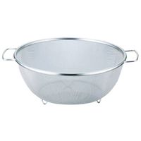 金伊工業 シェイプライン 両手付丸ザル 22cm * 1個 64-5193-35（直送品）