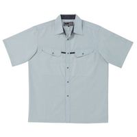 日新被服 半袖シャツ 5103-40-L シルバー 1PC（直送品）