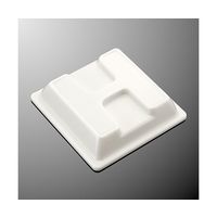 国際化工 17cm用角カバー ホワイト PP127-IW 1個 64-7782-41（直送品）