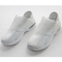 ティティメディカル エアーパルフェシューズ スリッポン ホワイト S(21.5~22.0cm) 182251 1足 62-9234-77（直送品）