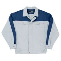 日新被服 長袖ブルゾン 5116-95-M シルバーXネイビー 1PC（直送品）