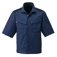 日新被服 半袖ジャンパー SR2653-02-3L ネイビー 1枚（直送品）