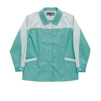 日新被服 スモック 5307-98-BIG ライトグリンXシルバー 1PC（直送品）