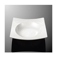 国際化工 21cm角丸深皿 ホワイトC E 180-IWC 1個 64-7771-46（直送品）