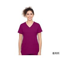 Krazy Kat Sportswear HH WORKS スクラブトップス MONICA L相当 ワイン 2500-M-Wi 1枚（直送品）