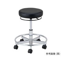 アズワン 快適ラウンドチェア(昇降リング式) ピンク 7-7431-13 1個（直送品）