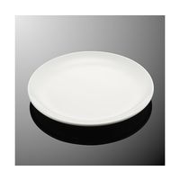 国際化工 9吋丸皿 ホワイトC L 109-IWC 1個 64-7782-08（直送品）