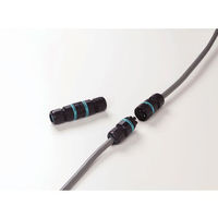 タカチ電機工業 THB387型プラグ式防水中継コネクター Φ7~Φ12 4P THB387-4P 1個 63-3032-26（直送品）