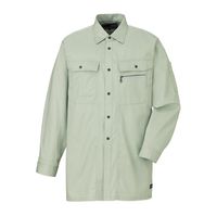 日新被服 長袖シャツ 314-01-L アースグリン 1PC（直送品）