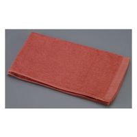 橘屋 業務用フェイスタオル (1袋1ダース入)エンジ No.52200 1袋(12枚) 62-6609-89（直送品）