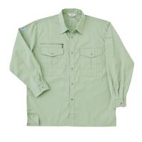 日新被服 長袖シャツ E5514-01-LL アースグリン 1PC（直送品）