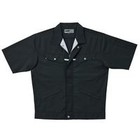 日新被服 半袖ジャンパー 5105-52-4L ライトブラック 1PC（直送品）