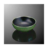 国際化工 多用鉢 中 グリーン/黒 G 30-GNB 1個 64-7773-19（直送品）