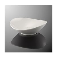 国際化工 うねり深皿 大 ホワイトC E 161-IWC 1個 64-7771-25（直送品）