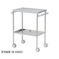 アズワン ステンレスワゴン 手摺有り 514×300×800mm TE-400HD 1個 7-546-02（直送品）