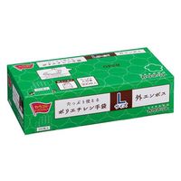 カウネット たっぷり使えるポリエチレン手袋 L 300枚入 45438752 1箱(300枚) 64-9365-54（直送品）