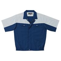 日新被服 半袖ブルゾン 5115-96-S ネイビーXシルバー 1PC（直送品）