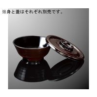 国際化工 丼 特小 蓋 溜内黒 A 148C-TMB 1個 64-7762-75（直送品）