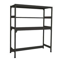 サカエ ボトムフリーラック(150kg・単体・3段) RLK-BF1123T 1台（直送品）