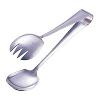 エムテートリマツ 18ー0サラダトング 並 64-7528-96 1個（直送品）