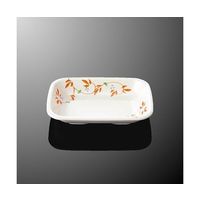 国際化工 深角皿 小 紅からくさ D 61-BKK 1個 64-7766-96（直送品）