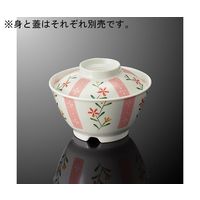 国際化工 飯碗 大 蓋 花短冊 A 43C-HT 1個 64-7761-56（直送品）