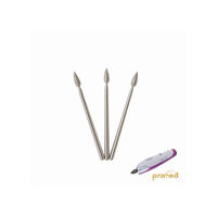 ジェイ・シー・ティ プロメド ダイヤモンドポイント ドロップタイプ 198543-3 1袋(3本) 63-1265-89（直送品）