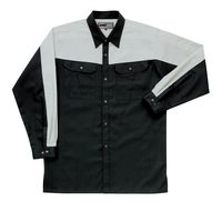 日新被服 長袖シャツ 5914-100-LL ライトブラックXシルバー 1PC（直送品）