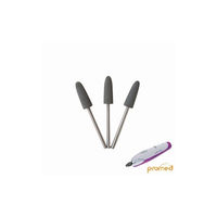 ジェイ・シー・ティ プロメド シリコンポイント 黒 198131-3 1袋(3本) 63-1265-94（直送品）