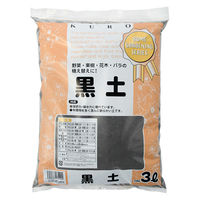 瀬戸ヶ原花苑 黒土 3リットル (約2.6kg) 97970 1個（直送品）