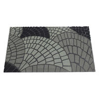 テラモト 玄関マット R2ーSHELL ブラック 105635 1枚（直送品）