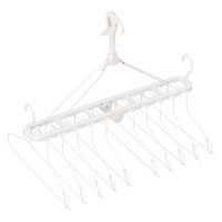 オーエ LS ワイヤー10連ハンガー 855764 1個（直送品）