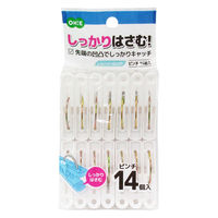 オーエ LS ピンチ 14個入 WH 856006 1セット(14個入)（直送品）