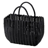 ちどり産業 PPかごバック ブラック 33512 1個（直送品）