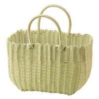 ちどり産業 PPかごバック イエロー 33512 1個（直送品）