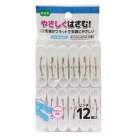 オーエ LS ランジェリーピンチ12個入 WH 856020 1セット(12個入)（直送品）
