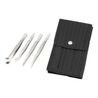 アズワン ピンセットキット(SUS304)4本セット 4-4393-01 1セット（直送品）