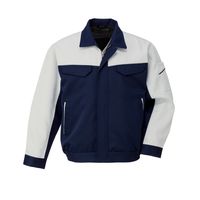 日新被服 ブルゾン 6306-96-4L ネイビーXシルバー 1PC（直送品）