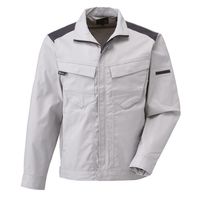 日新被服 ジャンパー SR2163-40-M シルバー 1PC（直送品）