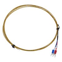 アズワン 被覆K熱電対 ガラス被覆 φ0.25mm 3m 英語版校正証明書付 4-3890-03-56 1個（直送品）