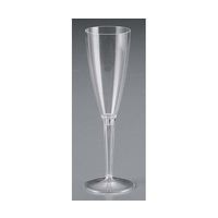 江部松商事 使い捨てグラス クリア(100本入)シャンパン 63-7231-19 1本(100本)（直送品）