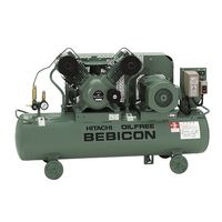 日立グローバルライフソリューションズ オイルフリーベビコン 7.5OU-8.5GP5 1台 63-4142-56（直送品）