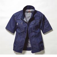 日新被服 半袖ブルゾン TR2251-72-3L デニムブルー 1PC（直送品）