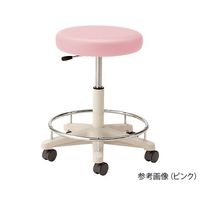 東洋事務器工業 メディカルソフトスツール ハイタイプ・背なし・リング付き 510×465mm ピンク CA-15RL-Z 1個（直送品）