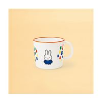 関東プラスチック工業 ミッフィーとびじゅつかん 柄付きコップ CM-12AAG-R 1個 64-7758-44（直送品）