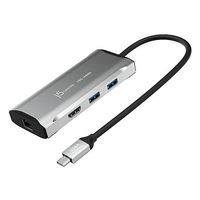j5create USB3.2 6in1マルチアダプター JCD392 1個 67-7652-33（直送品）